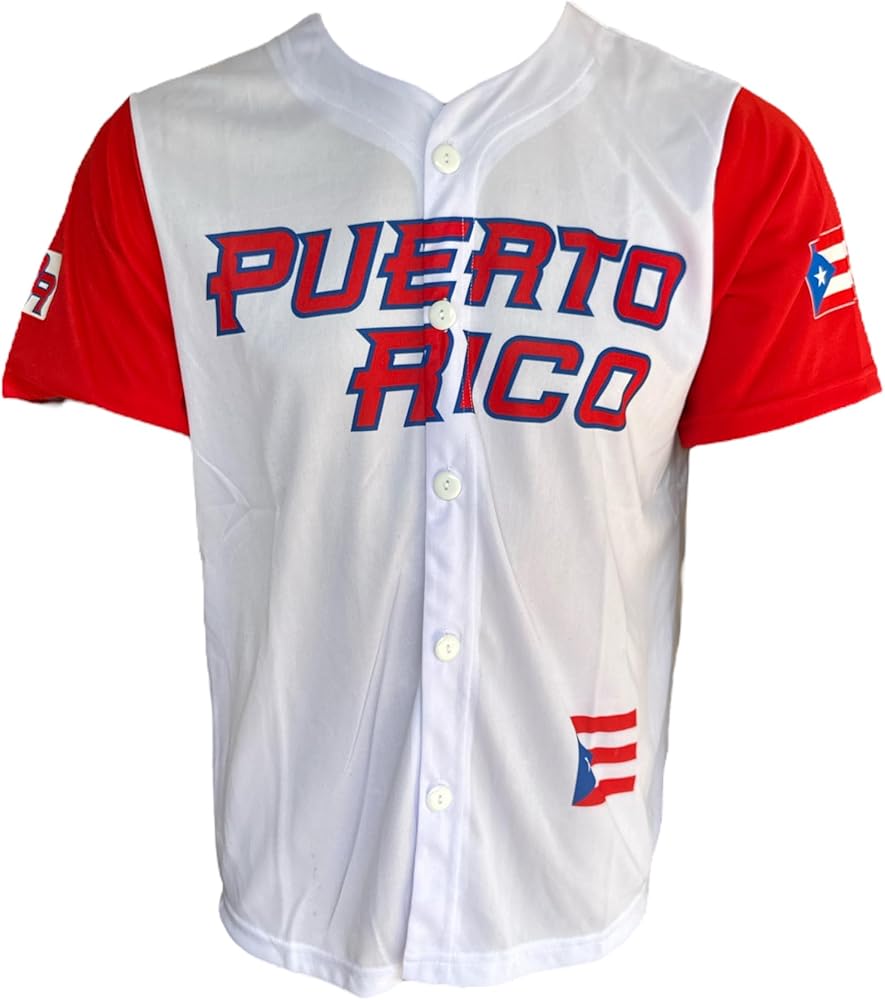 Buy a Puerto Rico Baseball Jersey and Rep Your Team!