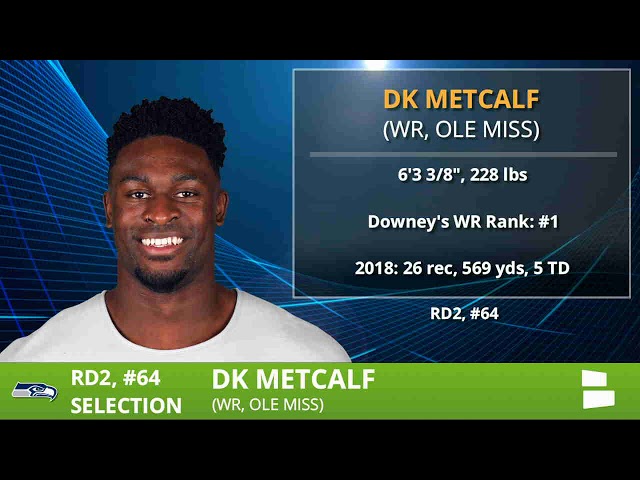 D.K. Metcalfs draft info: When was he selected in the NFL?