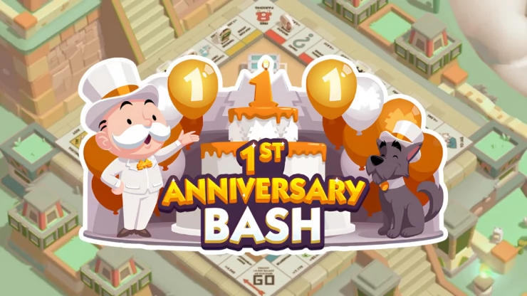 How to Claim 1st Anniversary Bash Rewards in Monopoly Go?