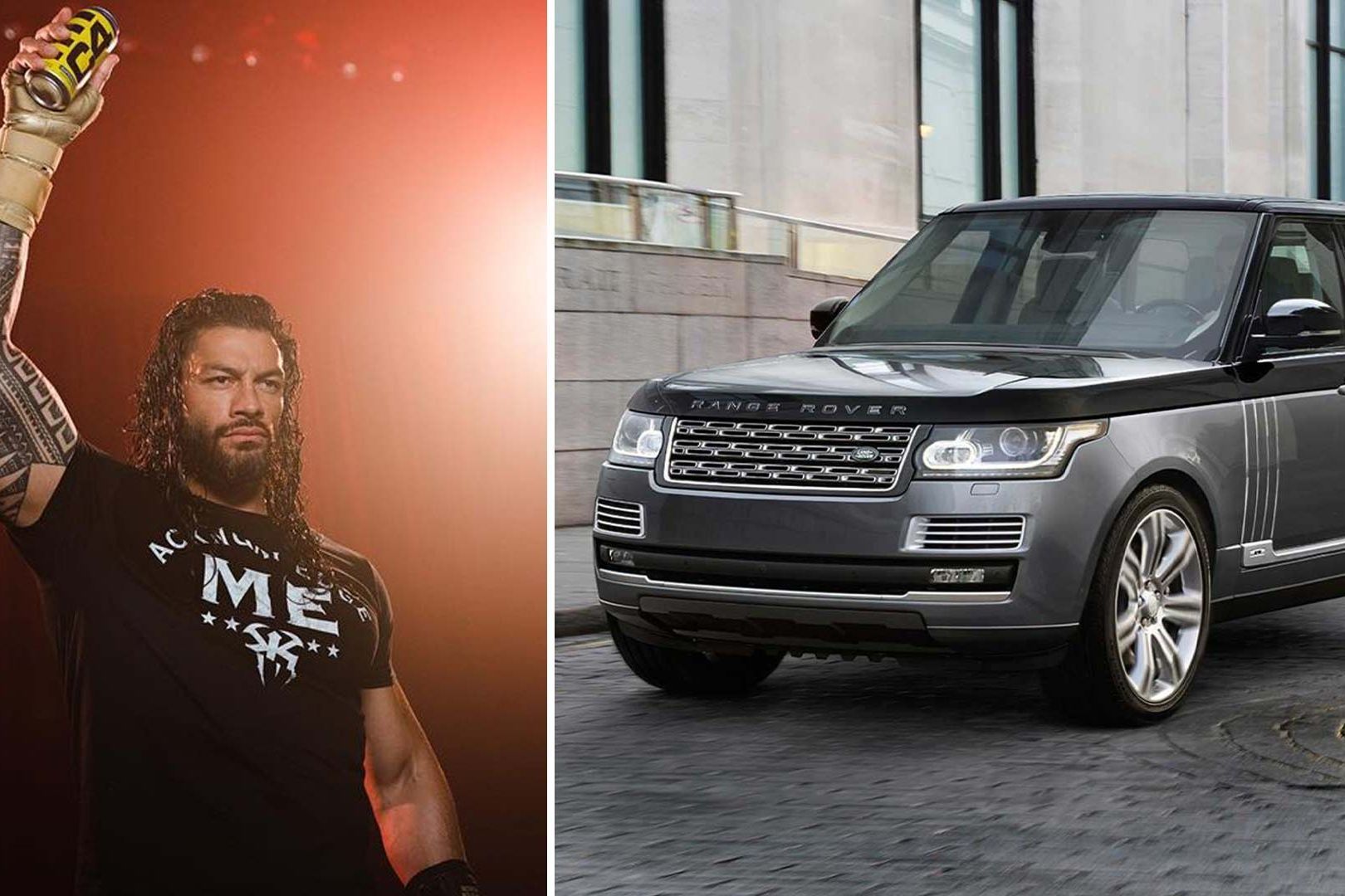 Inside Roman Reigns Garage: Cars, Trucks, and More!