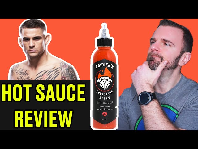 Taste Test: We Try Dustin Poirier Hot Sauce and Give Our Honest Opinion.