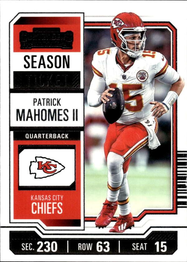 Want a Patrick Mahomes Season Ticket Card? Heres the 2024 Info.