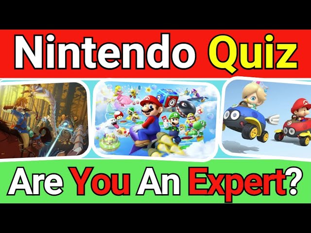 Take the Super Mario Quiz! (Beginner to Expert Questions)