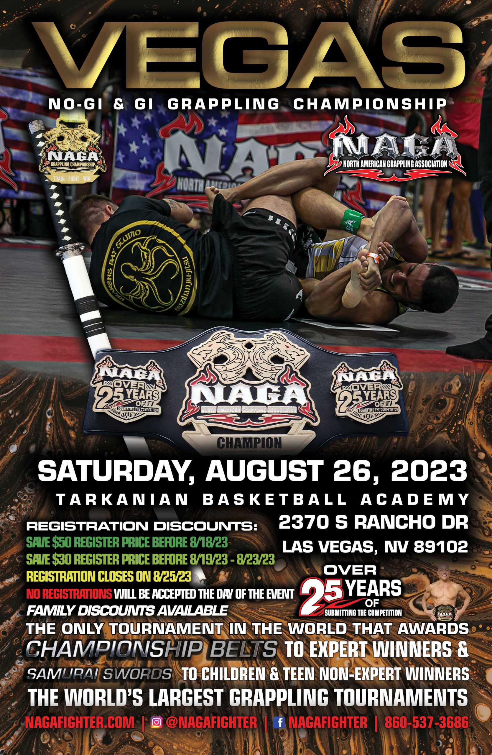 Las Vegas Jiu Jitsu Tournament 2023: Dont Miss the Biggest Grappling Events!