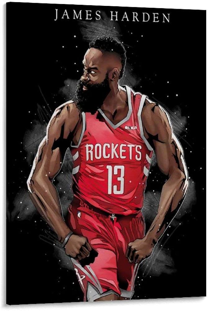 Poster James Harden: Coolest Styles For Your Room Decor!