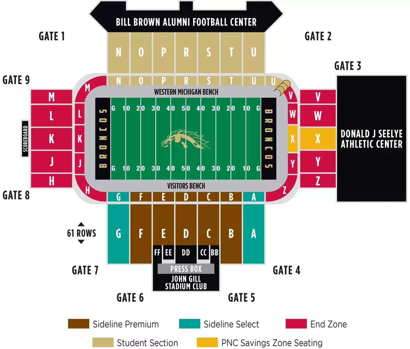 Find Seats: Waldo Stadium Seating Chart and Guide.