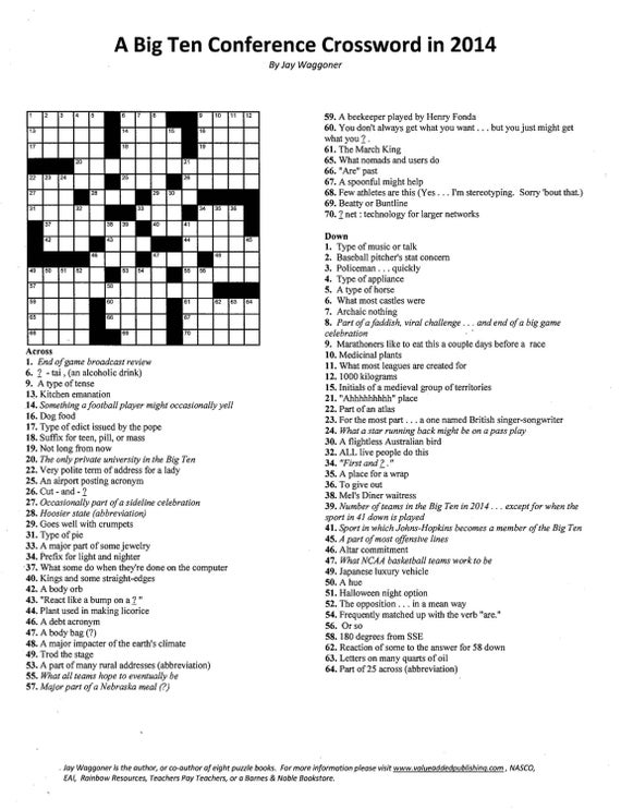 Academia Nickname Crossword: Easy Clues & Fun Puzzles!