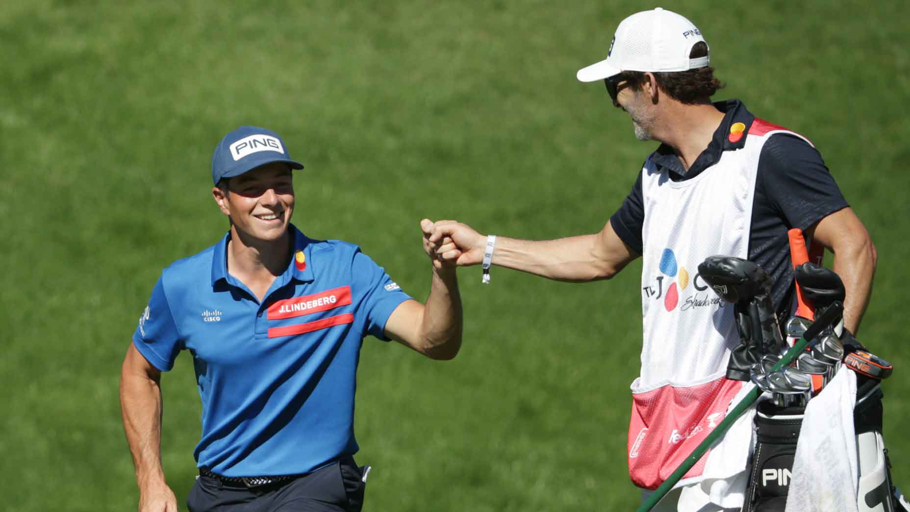 Viktor Hovland and His Caddie: A Winning Partnership on the Course!