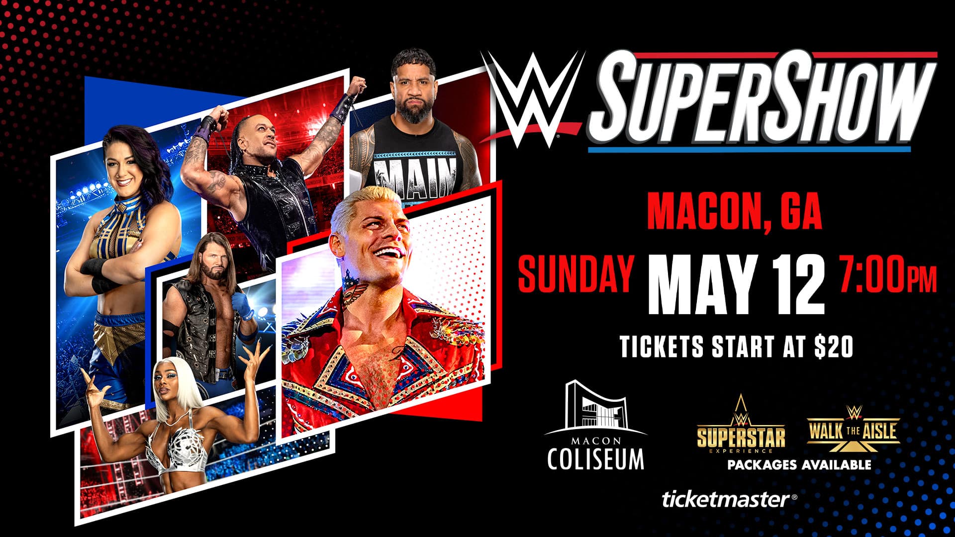 Experience WWE SuperShow Live in Macon: A Must-See Event!