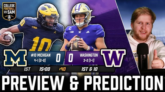 Michigan vs Washington: Who Will Win? Game Preview and Predictions!