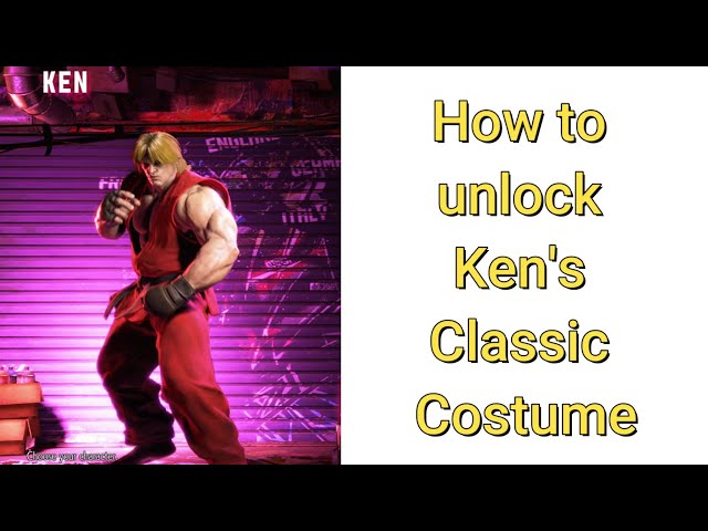 Unlock SF6 Ken Outfit 3: Step-by-Step Guide!