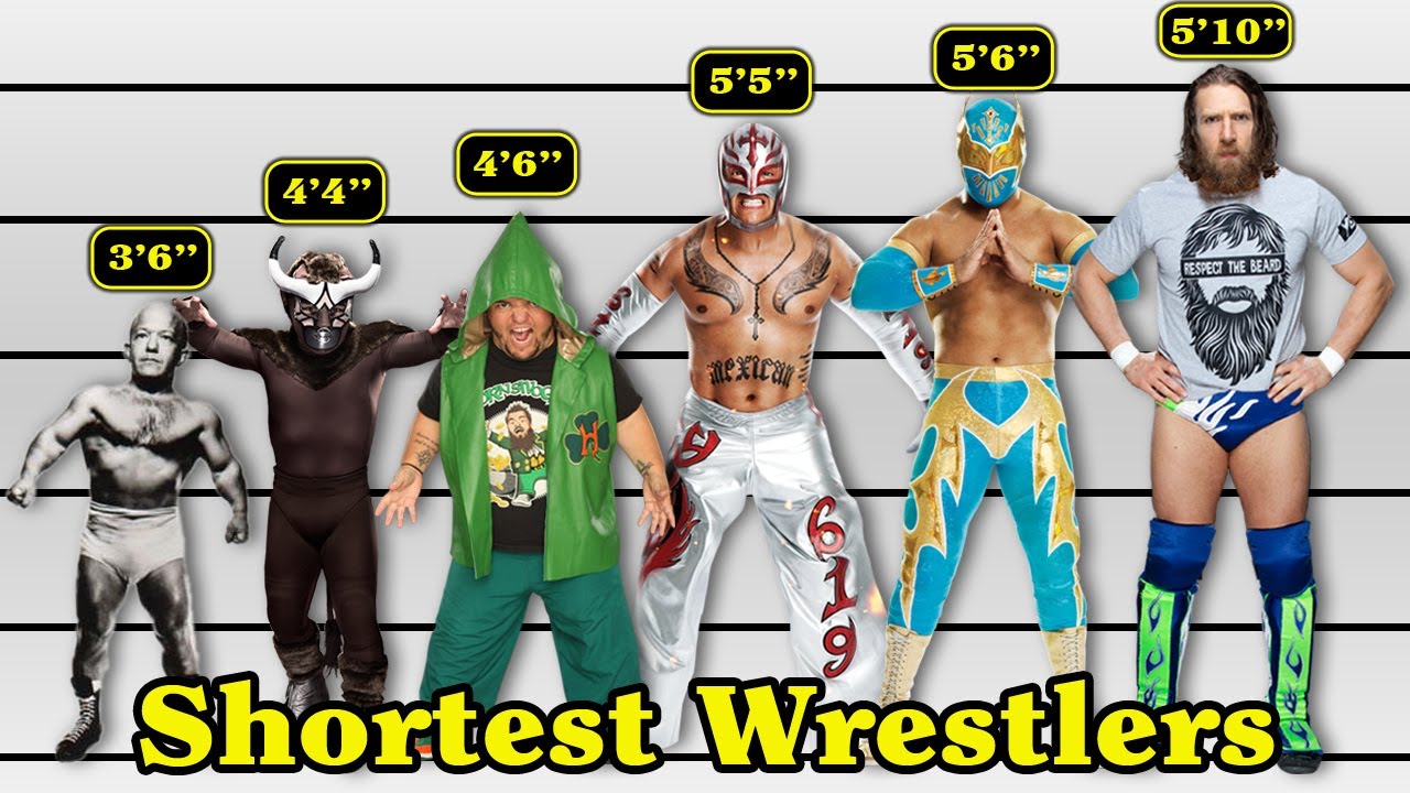 Meet WWEs Shortest Wrestlers,They are Smaller but Mighty!